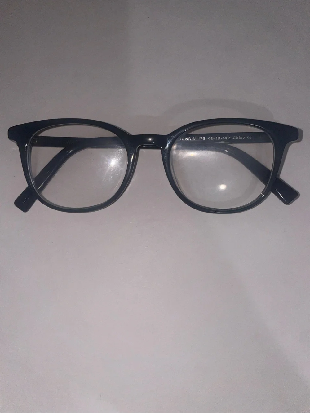 Warby Parker Durand narrow striped pacific